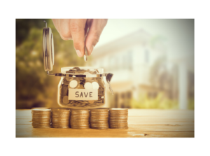 saving money