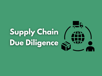 Supply Chain Due Diligence