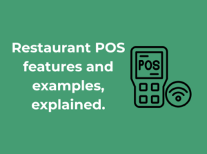 Restaurant POS features and examples