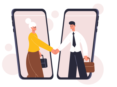 connect on cell phones