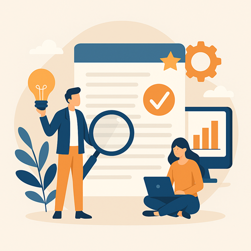 people having market insights