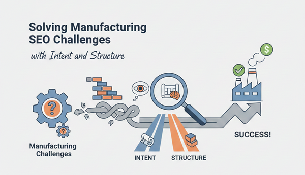 Solving Manufacturing SEO Challenges with Intent and Structure