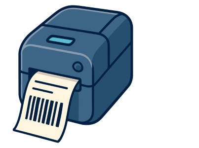 barcode print machine