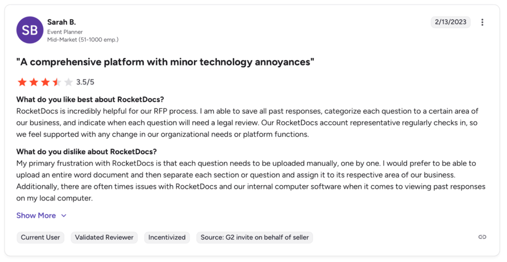 review screenshot