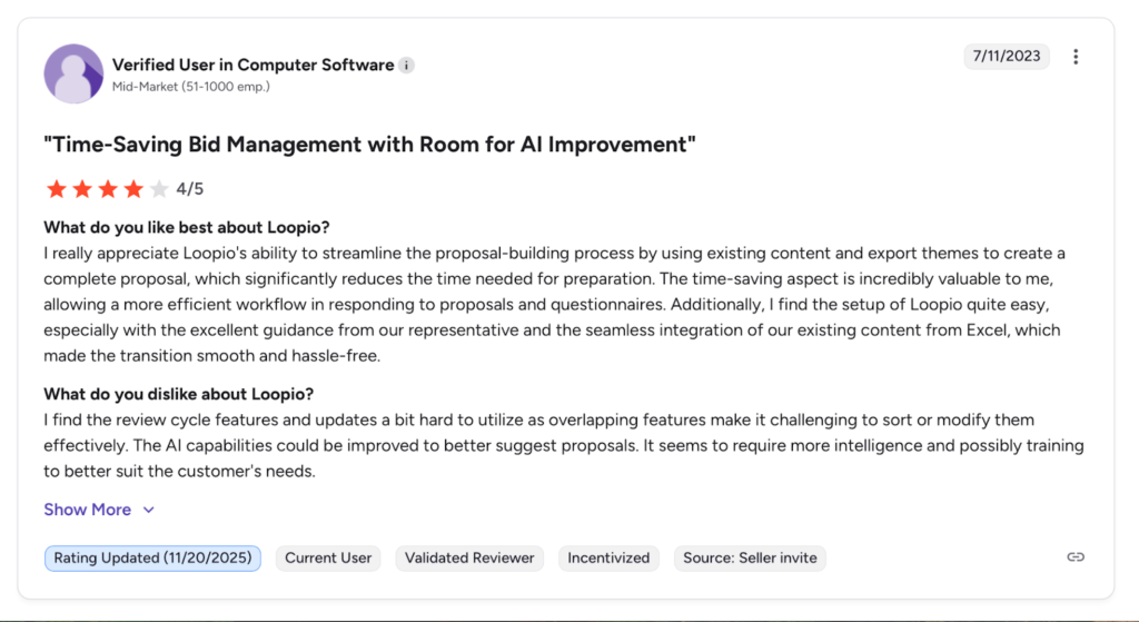 review screenshot