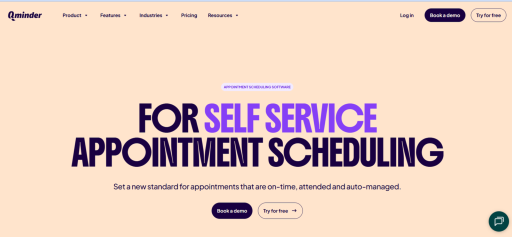 qminder homepage