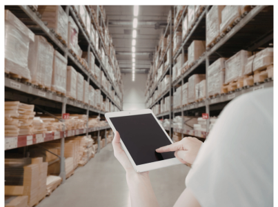 inventory management on tablet