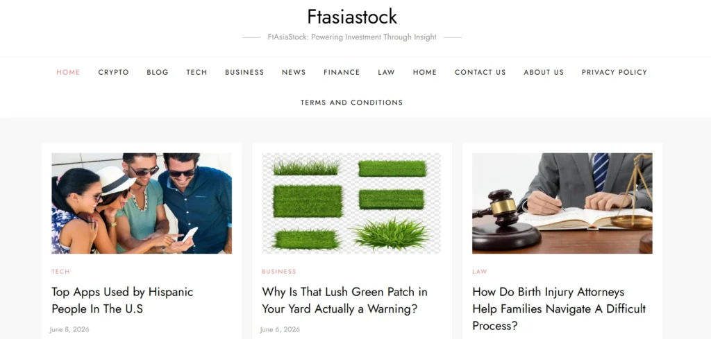 ftasiastock homepage