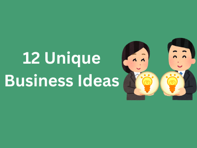 12 Unique Business Ideas