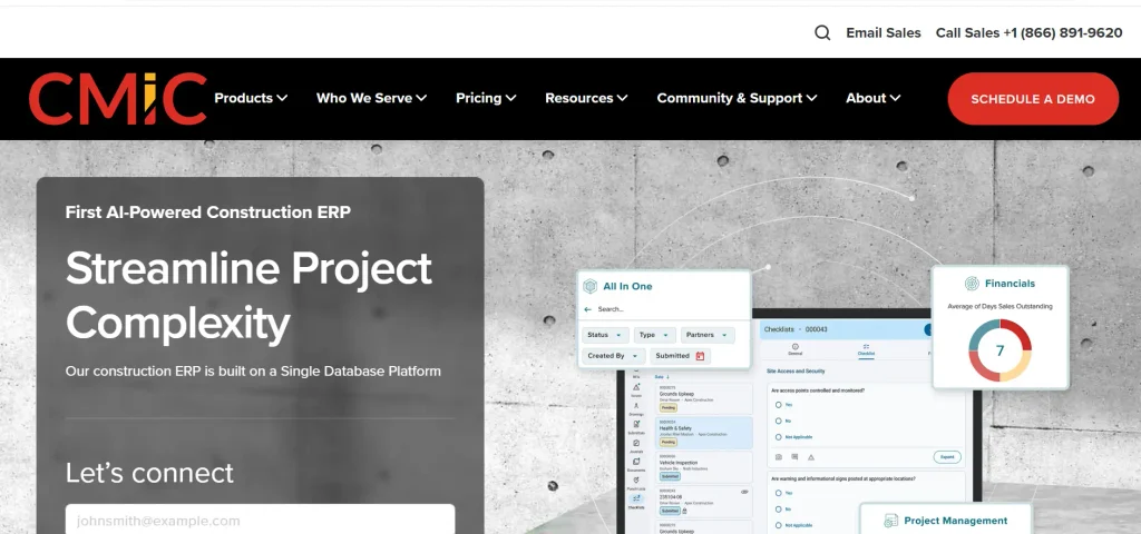 Home page of CMiC